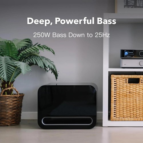 WIIM SUB PRO, AKTYVI ŽEMŲ DAŽNIŲ KOLONĖLĖ 250W WIIM SUB PRO, AKTYVI ŽEMŲ DAŽNIŲ KOLONĖLĖ 250W