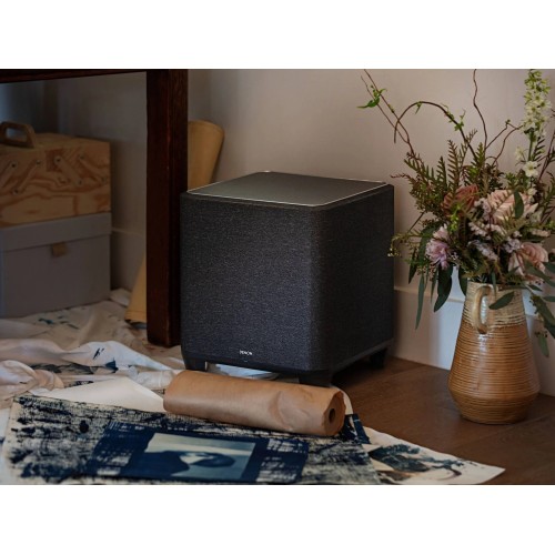 DENON HOME SUBWOOFER, ŽEMŲ DAŽNIŲ GARSO KOLONĖLĖ SU HEOS