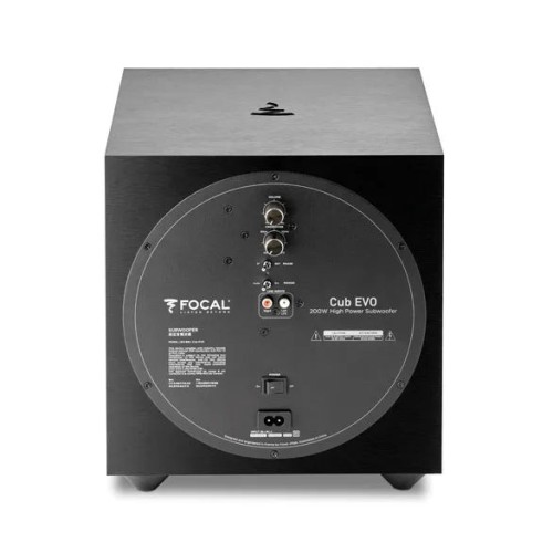 ŽEMŲ DAŽNIŲ KOLONĖLĖ FOCAL CUB EVO ŽEMŲ DAŽNIŲ KOLONĖLĖ FOCAL CUB EVO