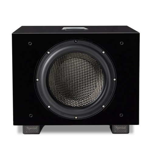 REL CARBON SPECIAL BLACK LABEL, AKTYVI ŽEMŲ DAŽNIŲ GARSO KOLONĖLĖ, 900W