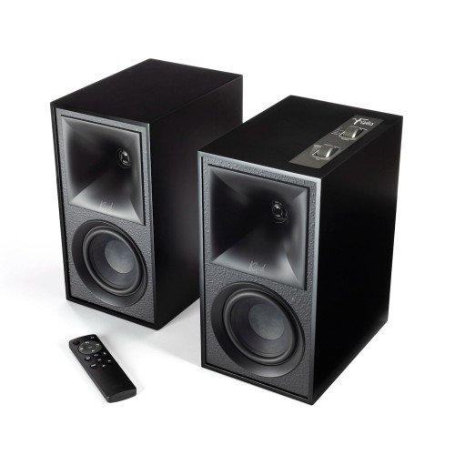 KLIPSCH THE FIVES, AKTYVIOS LENTYNINĖS GARSO KOLONĖLĖS SU HDMI IR PHONO