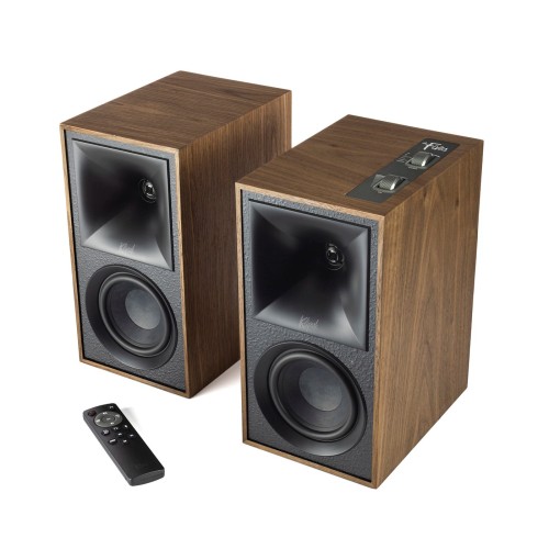 KLIPSCH THE FIVES, AKTYVIOS LENTYNINĖS GARSO KOLONĖLĖS SU HDMI IR PHONO