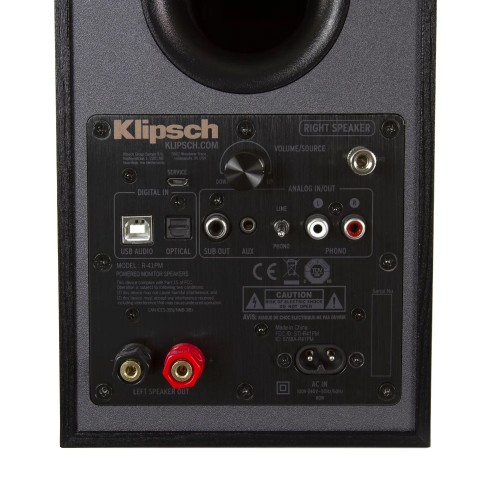 KLIPSCH R-41PM AKTYVIOS LENTYNINĖS GARSO KOLONĖLĖS
