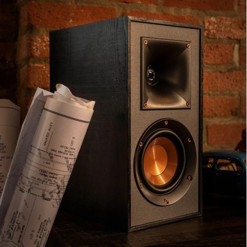 KLIPSCH R-41PM AKTYVIOS LENTYNINĖS GARSO KOLONĖLĖS