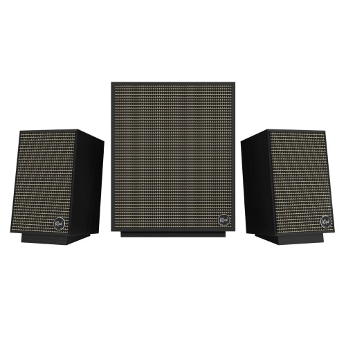 KLIPSCH PROMEDIA HERITAGE 2.1, MULTIMEDINĖ GARSIAKALBIŲ SISTEMA