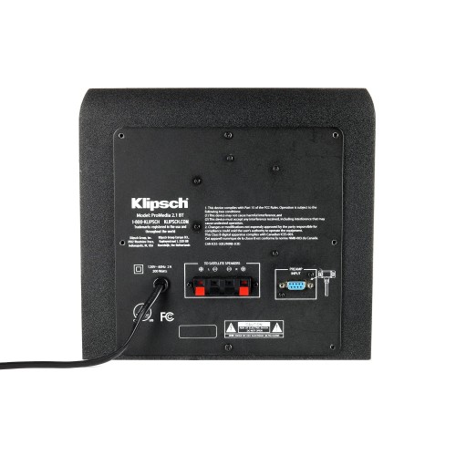 KLIPSCH PROMEDIA HERITAGE 2.1, MULTIMEDINĖ GARSIAKALBIŲ SISTEMA