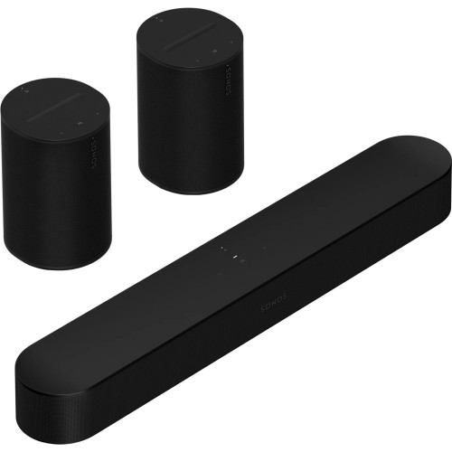 SONOS GARSIAKALBIŲ RINKINYS, BEAM + 2X ERA 100