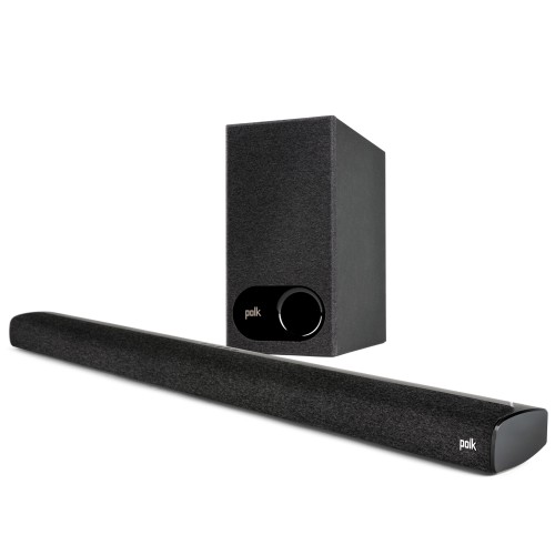POLK AUDIO SIGNA S3, SOUNDBARAS SU BELAIDE ŽEMŲ DAŽNIŲ GARSO KOLONĖLE