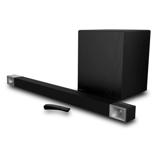 KLIPSCH CINEMA 800 DOLBY ATMOS, SOUNDBARAS SU ŽEMŲ DAŽNIŲ GARSO KOLONĖLE