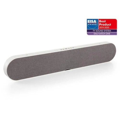 KOMPLEKTAS DALI KATCH ONE SOUNDBARAS + DALI SUB E-9 F ŽEMŲ DAŽNIŲ GARS