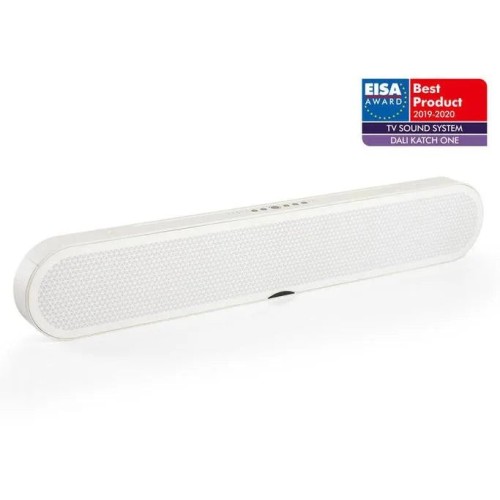 KOMPLEKTAS DALI KATCH ONE SOUNDBARAS + DALI SUB E-9 F ŽEMŲ DAŽNIŲ GARS