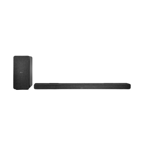 DENON DHT-S517, SOUNDBARAS DOLBY ATMOS SU BEVIELE ŽEMŲ DAŽNIŲ KOLONĖLE DENON DHT-S517, SOUNDBARAS DOLBY ATMOS SU BEVIELE ŽEMŲ DAŽNIŲ KOLONĖLE