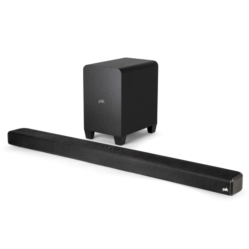 POLK AUDIO SIGNA S4, DOLBY ATMOS 3.1.2 SOUNDBARAS SU BEVIELE ŽEMŲ DAŽNIŲ KOLONĖLE