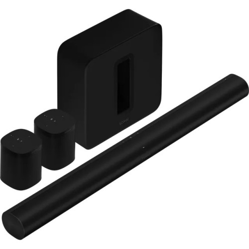 SONOS SURROUND SET ARC + SUB, SOUNDBARO RINKINYS (ĮVAIRIŲ SPALVŲ) SONOS SURROUND SET ARC + SUB, SOUNDBARO RINKINYS (ĮVAIRIŲ SPALVŲ)