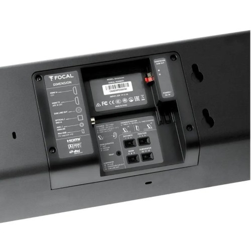 SOUNDBARAS FOCAL DIMENSION 5.1, 450W SOUNDBARAS FOCAL DIMENSION 5.1, 450W