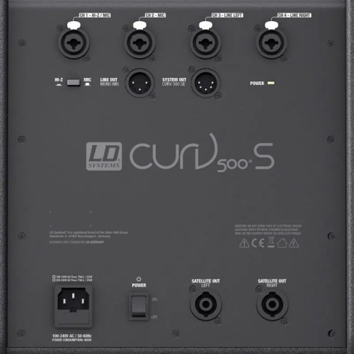 AKTYVI GARSO SISTEMA LD SYSTEMS CURV 500 AVS AKTYVI GARSO SISTEMA LD SYSTEMS CURV 500 AVS