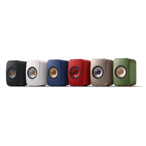 KEF LSX II, AKTYVIOS BELAIDĖS HI-FI GARSO KOLONĖLĖS (ĮVAIRIŲ SPALVŲ)