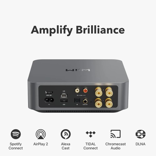 WIIM AMP, IŠMANUS STEREO STIPRINTUVAS + HDMI ARC (ĮVAIRIŲ SPALVŲ) WIIM AMP, IŠMANUS STEREO STIPRINTUVAS + HDMI ARC (ĮVAIRIŲ SPALVŲ)