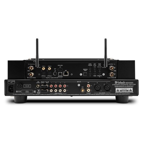 MCINTOSH MSA5500, 2-JŲ KANALŲ INTEGRUOTAS TINKLO STIPRINTUVAS MCINTOSH MSA5500, 2-JŲ KANALŲ INTEGRUOTAS TINKLO STIPRINTUVAS