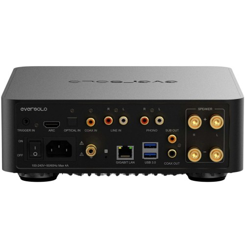 EVERSOLO PLAY, VISKAS VIENAME IŠMANUS STEREO STIPRINTUVAS 2X110W, HDMI ARC EVERSOLO PLAY, VISKAS VIENAME IŠMANUS STEREO STIPRINTUVAS 2X110W, HDMI ARC