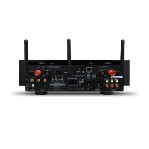 QUAD ARTERA SOLUS PLAY, INTEGRUOTAS STIPRINTUVAS SU CD GROTUVU IR DAC QUAD ARTERA SOLUS PLAY, INTEGRUOTAS STIPRINTUVAS SU CD GROTUVU IR DAC