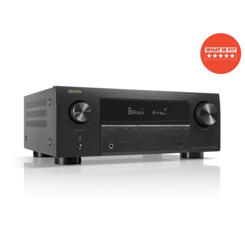 DENON AVR-X2800H, 7.2 KANALŲ NAMŲ KINO STIPRINTUVAS SU HEOS IR DOLBY ATMOS