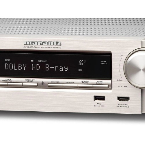MARANTZ NR1510, 5.2 KANALŲ AV RESYVERIS - STIPRINTUVAS MARANTZ NR1510, 5.2 KANALŲ AV RESYVERIS - STIPRINTUVAS