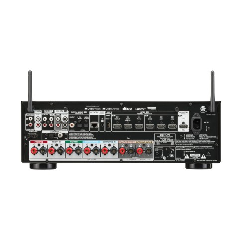 DENON AVR-X1800H, 7.2 KANALŲ 8K AV NAMŲ KINO STIPRINTUVAS SU HEOS IR DOLBY ATMOS DENON AVR-X1800H, 7.2 KANALŲ 8K AV NAMŲ KINO STIPRINTUVAS SU HEOS IR DOLBY ATMOS
