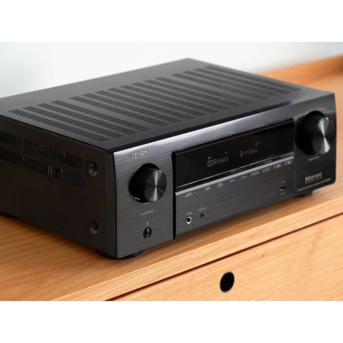 DENON AVR-X1800H, 7.2 KANALŲ 8K AV NAMŲ KINO STIPRINTUVAS SU HEOS IR DOLBY ATMOS DENON AVR-X1800H, 7.2 KANALŲ 8K AV NAMŲ KINO STIPRINTUVAS SU HEOS IR DOLBY ATMOS