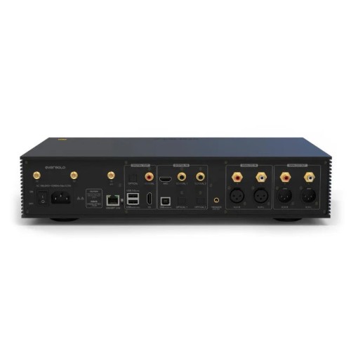 EVERSOLO DMP-A8, TINKLO GROTUVAS SU HDMI ARC