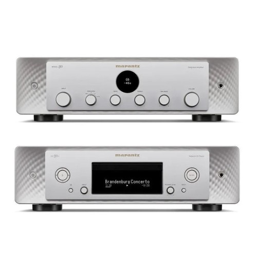 MARANTZ MODEL 50, INTEGRUOTAS STIPRINTUVAS IR MARANTZ CD 50N TINKLO GROTUVAS