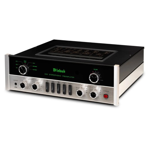 MCINTOSH C22 MK V, 2-JŲ KANALŲ LEMPINIS PRADINIS STIPRINTUVAS