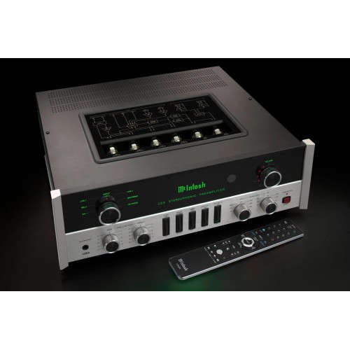 MCINTOSH C22 MK V, 2-JŲ KANALŲ LEMPINIS PRADINIS STIPRINTUVAS