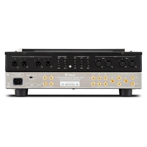 MCINTOSH C22 MK V, 2-JŲ KANALŲ LEMPINIS PRADINIS STIPRINTUVAS