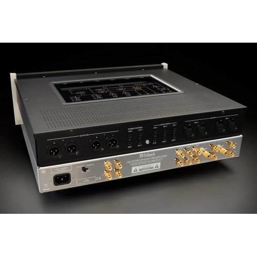 MCINTOSH C22 MK V, 2-JŲ KANALŲ LEMPINIS PRADINIS STIPRINTUVAS