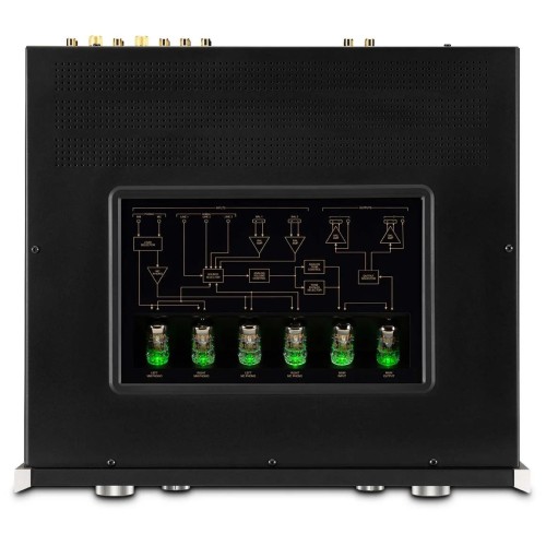 MCINTOSH C22 MK V, 2-JŲ KANALŲ LEMPINIS PRADINIS STIPRINTUVAS