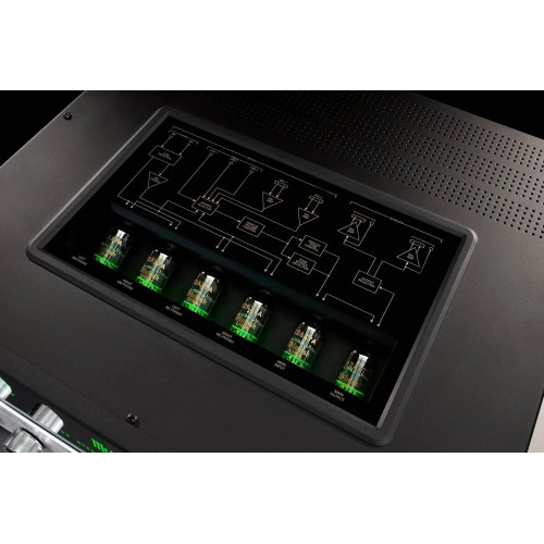 MCINTOSH C22 MK V, 2-JŲ KANALŲ LEMPINIS PRADINIS STIPRINTUVAS