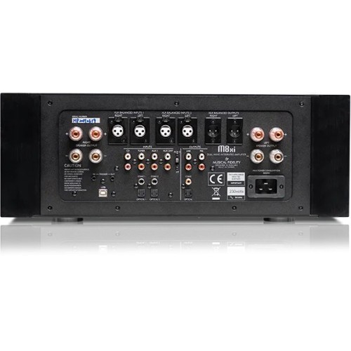 MUSICAL FIDELITY M8XI, INTEGRUOTAS STEREO STIPRINTUVAS