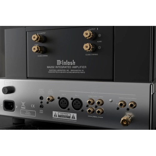 MCINTOSH MA252, 2-JŲ KANALŲ INTEGRUOTAS STEREO STIPRINTUVAS, 160W