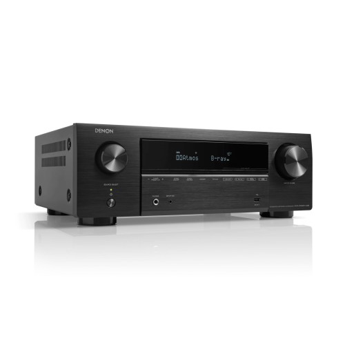 DENON AVR-X1800HDAB, 7.2 KANALŲ NAMŲ KINO STIPRINTUVAS SU DOLBY ATMOS, HEOS IR 8K