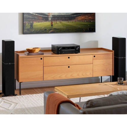 DENON AVR-X1800HDAB, 7.2 KANALŲ NAMŲ KINO STIPRINTUVAS SU DOLBY ATMOS, HEOS IR 8K