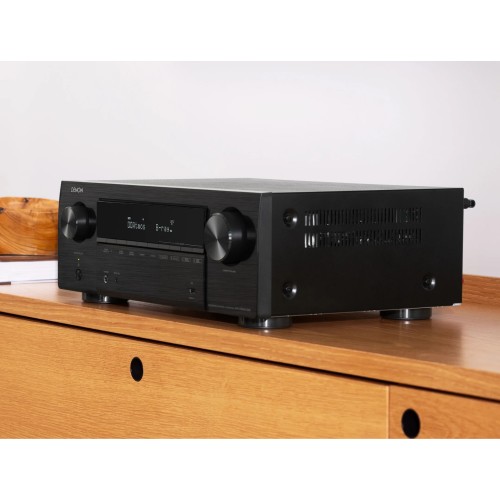 DENON AVR-X1800HDAB, 7.2 KANALŲ NAMŲ KINO STIPRINTUVAS SU DOLBY ATMOS, HEOS IR 8K