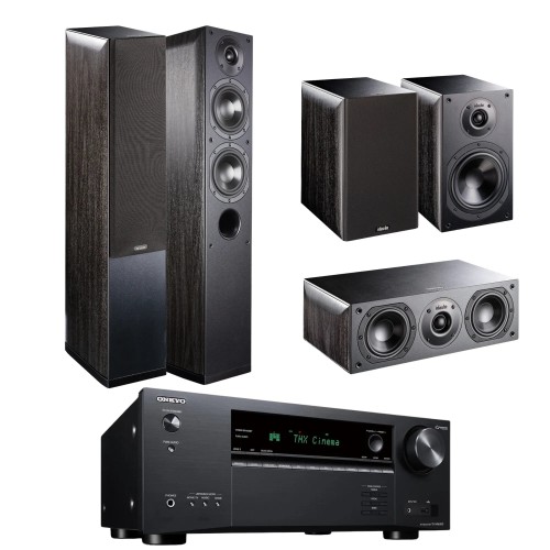 NAMŲ KINO KOMPLEKTAS ONKYO TX-NR6100 SU INDIANA LINE NOTA
