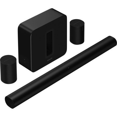 SONOS GARSIAKALBIŲ RINKINYS, ARC + SUB + 2X ERA 100