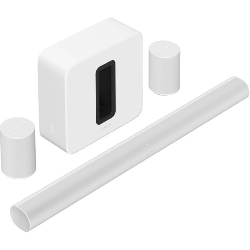 SONOS GARSIAKALBIŲ RINKINYS, ARC + SUB + 2X ERA 100 SONOS GARSIAKALBIŲ RINKINYS, ARC + SUB + 2X ERA 100