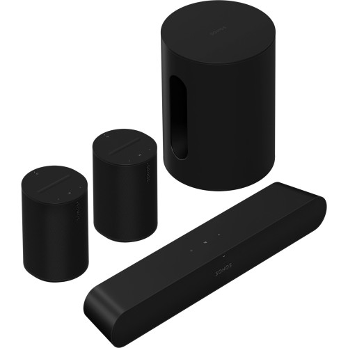 SONOS GARSIAKALBIŲ RINKINYS, RAY + SUB MINI + 2X ERA 100