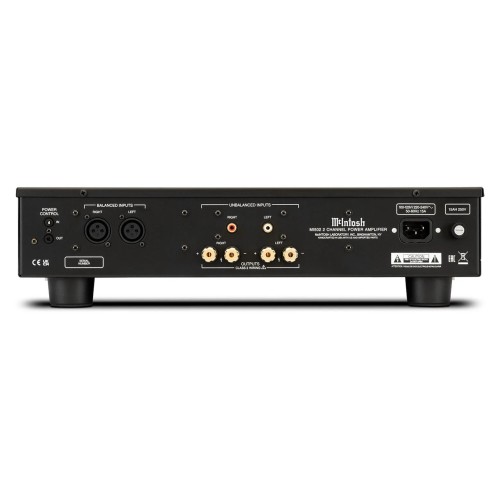 MCINTOSH MI502, 2-JŲ KANALŲ STEREO GALIOS STIPRINTUVAS MCINTOSH MI502, 2-JŲ KANALŲ STEREO GALIOS STIPRINTUVAS