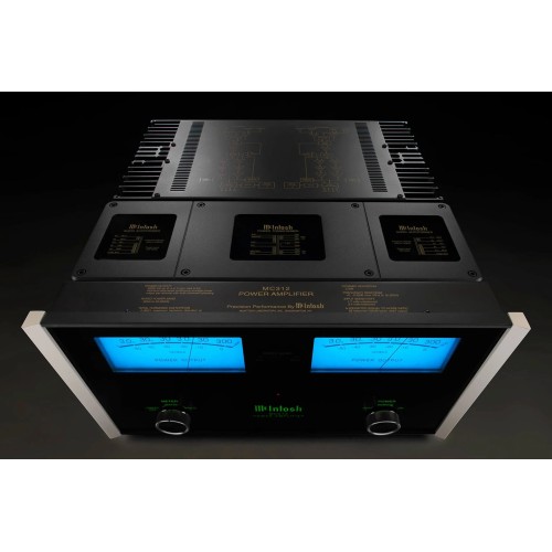 MCINTOSH MC312, 2-JŲ KANALŲ TRANZISTORINIS GALIOS STIPRINTUVAS MCINTOSH MC312, 2-JŲ KANALŲ TRANZISTORINIS GALIOS STIPRINTUVAS