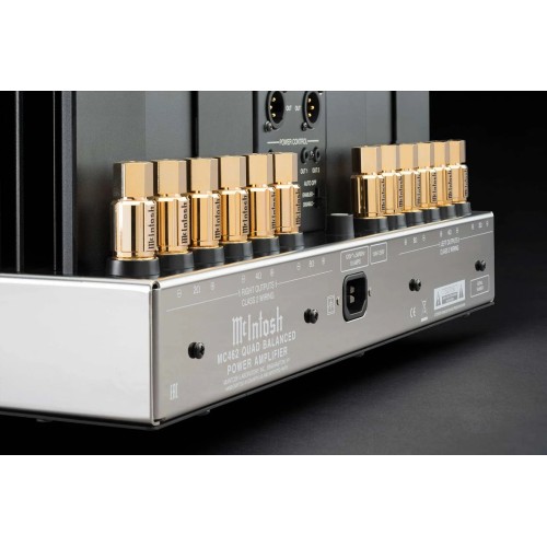 MCINTOSH MC462, 2-JŲ KANALŲ TRANZISTORINIS GALIOS STIPRINTUVAS MCINTOSH MC462, 2-JŲ KANALŲ TRANZISTORINIS GALIOS STIPRINTUVAS