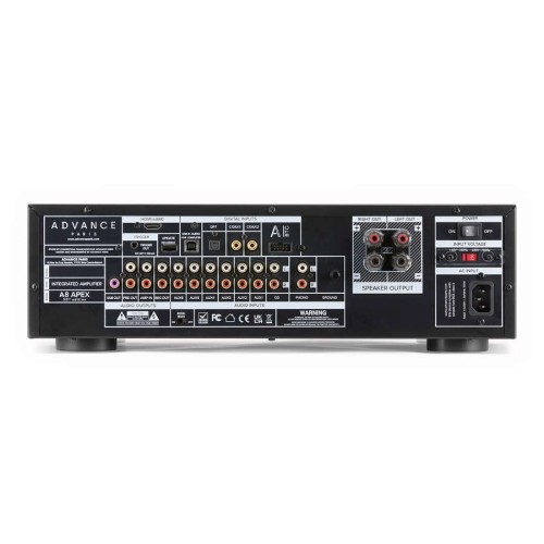 ADVANCE PARIS A8 APEX, INTEGRUOTAS STEREO STIPRINTUVAS SU HDMI EARC ADVANCE PARIS A8 APEX, INTEGRUOTAS STEREO STIPRINTUVAS SU HDMI EARC